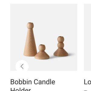 ISO: Schoolhouse Electric Bobbin candle holders in any color and size.